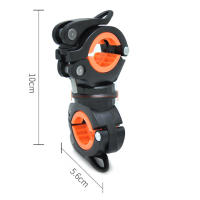 Soporte De Lámpara De Faro LED Para Motocicleta Y Ciclismo Base De Torcha Con Montura Rápida Y Giratoria De 360 Grados - details 2