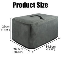 Cubierta Protectora Para Air Fryer Impermeable Y Fácil De Limpiar Cubierta Durable Para Pequeños Electrodomésticos Portátiles Adecuada Para Cocina - details 5