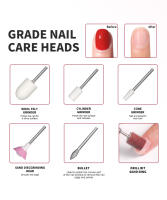 Taladro De Uñas Recargable 35000RPM Con Pantalla Para Manicura Herramientas Para Esmalte De Gel Adecuado Para Manicura - details 6