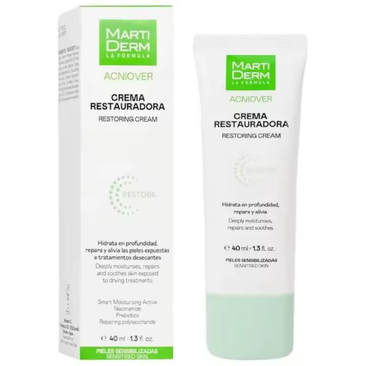 Martiderm Acniover Restore Crema Restauradora, 40 Ml - 1