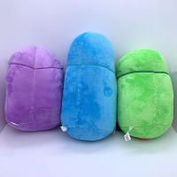 3pcs Juguetes De Peluche Storybots 21cm Dibujos Animados Canciones En Inglés Suaves Educativos Para Niños Regalo Azul Verde Morado - details 2
