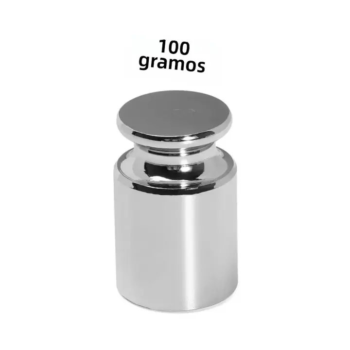 Juego De Pesas De Cromado Calibradas 1g 2g 5g 10g 20g 50g 100g Para Herramientas Domésticas Precisión En Medición Unidad De Medición: Gramos - 1
