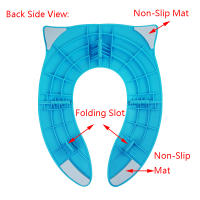 Portable Kids Travel Potty Seat Pad Baby Folding Toilet Training Seat Cover Toddler Urine Assistant Cushion Children Pot Seater - details 5