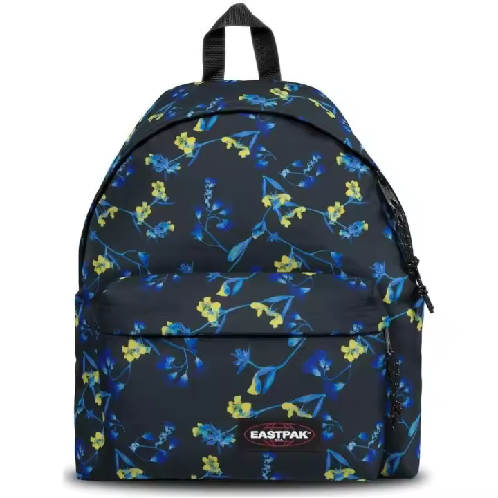 EASTPAK - Mochila Mujer Eastpak Orbit Glow Black Azul Con Flores 10 litros - 1
