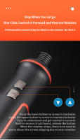 Set De Destornilladores Eléctricos Con Alta Torque Y Luz LED Herramientas Multifuncionales Para Reparaciones Diarias Y Carpintería - details 7