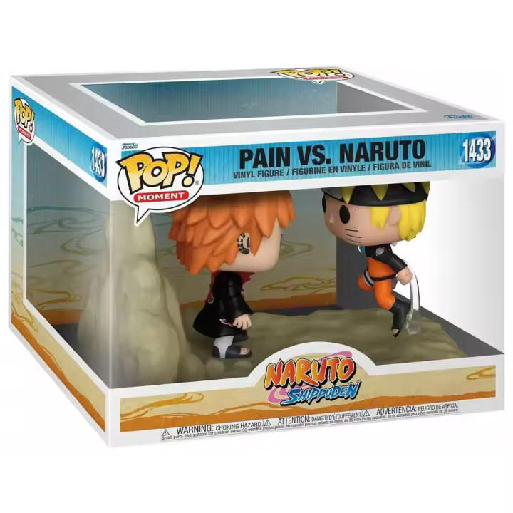 Funko Pop Moment Naruto Shippuden Pain vs Naruto Funko 72074 Juguetes - 1
