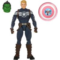Figura de Comandante Rogers 15 cm Marvel Legends Series Hasbro incluye pieza para construir a Hulk - details 0