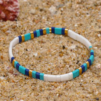 Pulsera Go2boho Miyuki Con Cuentas Tila Para Mujeres Joyería Bohemia Regalo De Amistad Pulsera De Moda Casual/Sporty - details 0