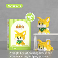 Nuevos Blocs De Construcción Educativos Para Niños Mini Perros Doble Serie Micro-Partículas Juguetes De Construcción De Bloques De Plástico ABS Regalo De Adorno Cartoon - details 7