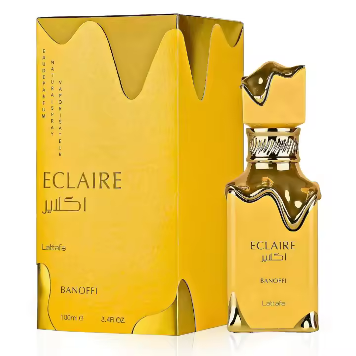 Perfume Árabe Eclaire Banoffi Lattafa 100 ml – 100% Original, Fragancia Oriental Unisex de Lujo y Elegancia - 1