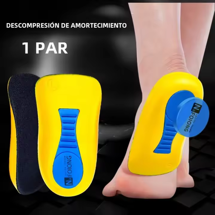 Medias De Masaje Para Calcetines De Goma Suave Media Ortopédica Alivio Del Dolor De Talón Para Hombres Y Mujeres Adecuadas Para Zapatos De Correr - 1