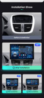 Junsun-reproductor Multimedia X7 MAX para coche, Radio con Android, CarPlay inalámbrico voz IA 2K 13.1 pulgadas para Peugeot 207 207CC 2006 2007 2008 2009 2010 2011 2012 2013 2014 2015 - details 3