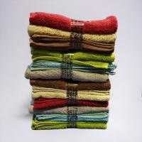 Mercatienda.es - Paños de Cocina de Algodón 550g - Bordados de Frutas en Colores Oscuros, Elegantes y Super Absorbentes - details 0