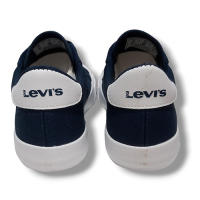 Levi's Levis Zapatilla Lona Sneakers VORI0133T MARINO calzado niños Levis Summer ROYALE CORDONETS - details 4