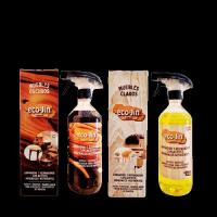 PACK 2 ECO-JIN ÓLEO 750ML Madera Clara y Madera Oscura, ECO JIN OLEO Tipo Aceite Teka. Limpiador, Reparador, Restaurador, Abrillantador. Aceites Minerales Naturales que restauran, abrillantan y cuidan en profundidad todos tus muebles de madera. - details 0