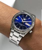 Seiko Watches Reloj Automático Hombre Seiko SNKD99K1 Dial Azul 37mm Correa Acero 50m Water Resist - details 5
