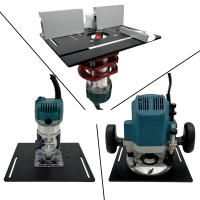 Placa De Inserto De Router En Aluminio Para Trabajar Madera Herramienta Auxiliar De Grabado Y Ensamblaje Para Mesas De Trabajo - details 15