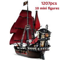 Bloques De Construcción Compatible Con La Serie De Películas Piratas Del Caribe Juguetes Para Niños Regalo De Cumpleaños Compatibles Con 4195 Y 4184 - details 1