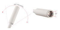 Lámpara De Pared 3W Ajustable En Color Negro Plata Y Blanco Para Lectura Y Trabajo Iluminación No Dimmable Fuente De Alimentación AC 220V 90-260V - details 12