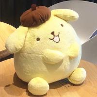 Muñeco De Peluche Sanrio Pompompurin De 40-50cm Tamaño Grande Suave Regalo Lindo Para Niños Decoración De Habitación - details 12