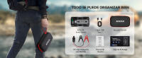 VoltSurge Arrancador de Emergencia para Coche 12V, 5000A Jump Starter (Gasolina o Diésel hasta 10.0L), Compresor de Aire 150 PSI, Power Bank, Linterna LED - Arranque Rápido para Baterías Agotadas - details 5