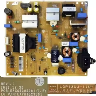 Fuente de Alimentacion LG EAX67209001 1.5 EAY64529501 LGP43DJ-17U1 LG 43UM7100PLA - 1