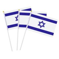 Banderas Pequeñas De Israel 14x21cm 5-50 Piezas Con Pines De Plástico Para Actividades Paralelas Deportivas Y Decoración Del Hogar - details 9