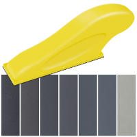 Kit De Papel De Hierro Para Bricolaje 70 Piezas Mini Mano Sándwich Herramientas De Pulido De Madera 400-3000 Grit - details 0