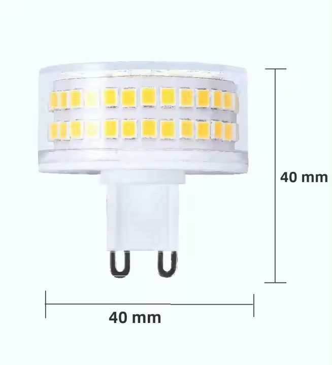 Bombilla LED E14 G9 15W 220V Con 88 LEDs Luz Sin Sombra Y Sin Parpadeo Diseño De Cerámica En Forma De Setas 360 Grados Para Sala De Estar - 1