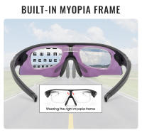Gafas De Ciclismo SCVCN Para Hombres Y Mujeres Protección UV400 Gafas De Sol Para Montaña MTB Running Outdoor Con Lente HD Poliáctileno - details 14