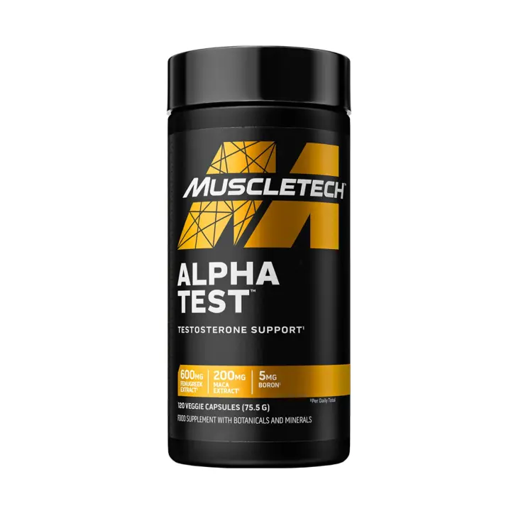 Muscletech ALPHA TEST - 120 Caps - - 1