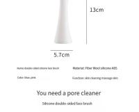 Cepillo Facial De Silicona 3D Bilateral Manual Con Cerdas Suaves Doble Cara Para Limpieza Y Masaje De La Piel - details 8
