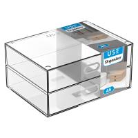 LILI HOME Cajoneras de Metacrilato Transparente - Variedad de Modelos y Tamaños ofrecen una solución moderna y práctica para almacenar una amplia gama de artículos, desde cosméticos y joyería hasta material de oficina y accesorios. - details 3