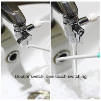 Faucet Oral Irrigator Water Jet Para Limpiar Dientes Palillo De Dientes Hilo Dental Implementos Dental Flosser Limpiador De Dientes - details 12