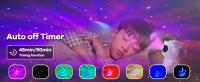 Proyector De Astronauta Y Nebulosa 2024 Con Altavoz Bluetooth Decoración Romántica Para Habitación De Niños Compañero De Noche LED Rectangular - details 1
