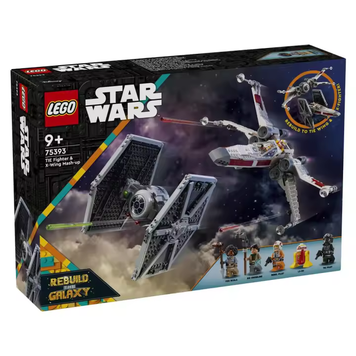 Lego Star Wars Caza Tie y Ala-X Fusionados 75393 Lego star wars LEGO - 1