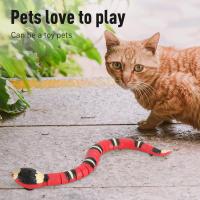 Juguete Interactivo Para Gatos Smart Sensing En Forma De Serpiente Automático Recargable Por USB Juguete Para Gatos Y Perros Pequeños - details 5
