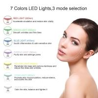 Dispositivo de belleza facial y cuello, producto multifuncional para el cuidado de la piel facial, masajeador facial y de cuello LED de 7 colores, adecuado para el cuidado diario de la piel en el hogar-GSL - details 0