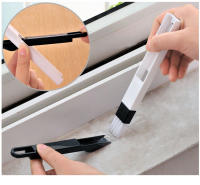 Cepillo De Limpieza Para Rincones Y Ranuras De Ventanas Y Teclado Computadora Herramienta Doméstica Para Eliminar Polvo Y Suciedad - details 0