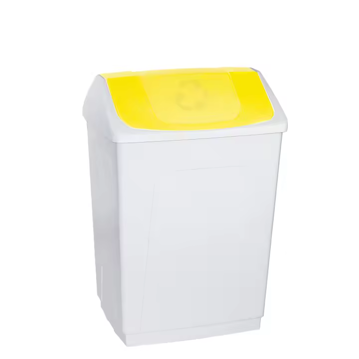 Denox Papelera Basculante 55 Litros - Gran Capacidad y Diseño Moderno - 1