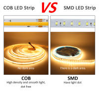 Tira LED Flexible DC 24V CCT COB 16703 IC Caballo De Carreras 5M 10M Efecto Cadena Dual Blanco RF Control Remoto Lámpara De Bandeja - details 3