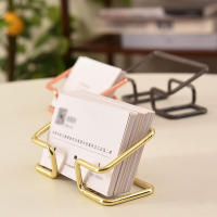 Porta Tarjetas De Negocio 1PC Organizador De Escritorio Para Oficina Regalo Soporte Para Cartas Y Notas - details 4