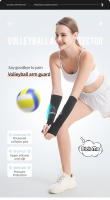 GOBYGO 1 Par De Protección De Braza Deporte Manga De Compresión Para Voleibol Baloncesto Soporte De Muñeca Entrenamiento Y Prueba Tamaño S/M L/XL Colores Negro/Azul/Naranja Rojo - details 0