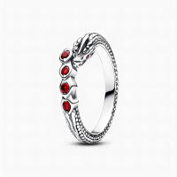 Anillo De Mujer Disney Mickey Esparkling Eternidad Dragon Corona Accesorios Vintage Para Boda Compatible Con Pandora 925 - details 5
