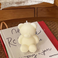 Molde De Velas De Silicona 3D Oso Cartoon Lindo Para Hornear Hacer Sabores Y Cubos De Hielo Kit De Regalo Para Cumpleaños Y Bodas - details 7