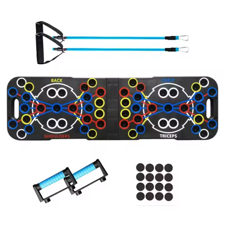 Tablero De Empuje Multi-Función Manillas De Empuje Profesional Para Ejercicios De Casa Y Gimnasio Equipo De Entrenamiento De Fuerza - 1