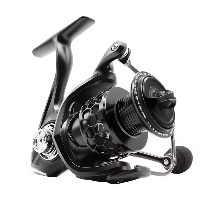 Carrete De Pesca Spinning GTA Ratio De Engranajes 5.2:1 Diseño De Engranajes Huecos Para Agua Salada 2000 3000 4000 Pesaje 300g - 1