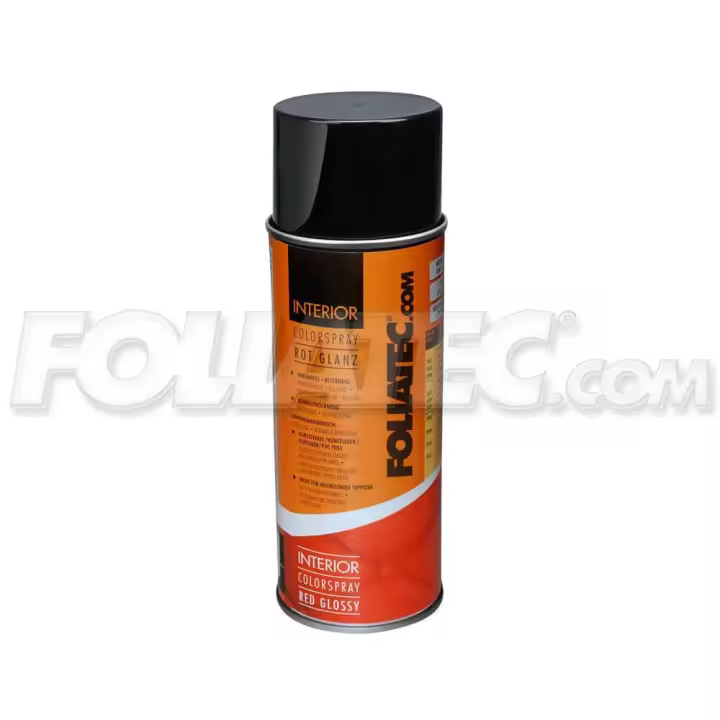 Interior color spray rojo mate 400 ml Foliatec - 1