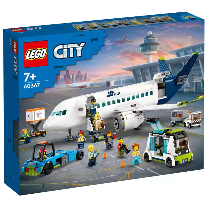 LEGO CITY - AVIÓN DE PASAJEROS, 60367, TIENDA CON LICENCIA OFICIAL - 1