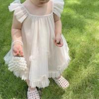 Sandalias De Piel Para Niñas Con Cordones Retro Princesa Suela Suave Transpirable Verano Cuero Suave TPR Cierre Elástico - details 7